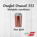 Oracal 351 metallisiert DIN A4 (21x30cm) rosegold